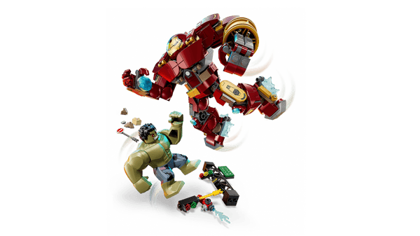 LEGO 76343 Le combat légendaire entre Hulkbuster et Hulk — visuel 3 sur 8
