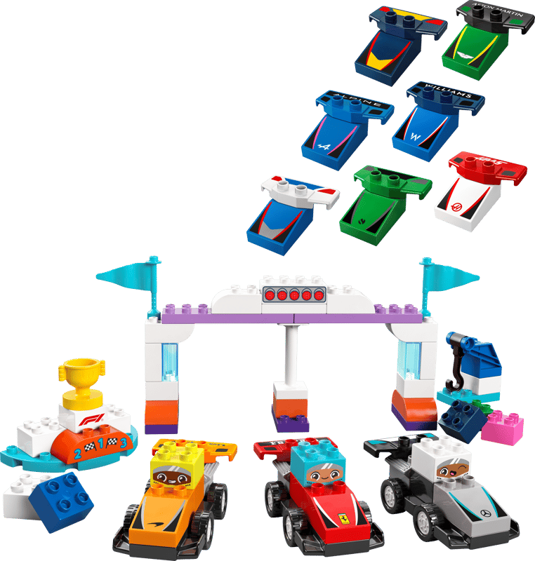 Voitures de course et pilotes d’une écurie de F1® - Image 1