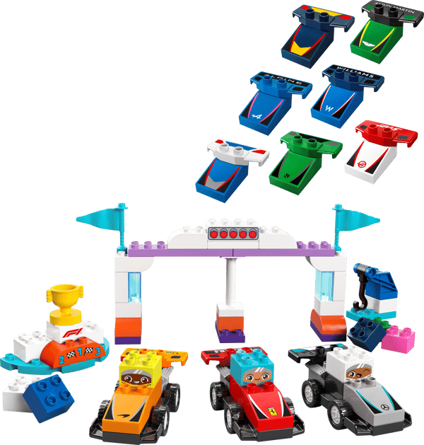 LEGO 10445 Voitures de course et pilotes d’une écurie de F1®