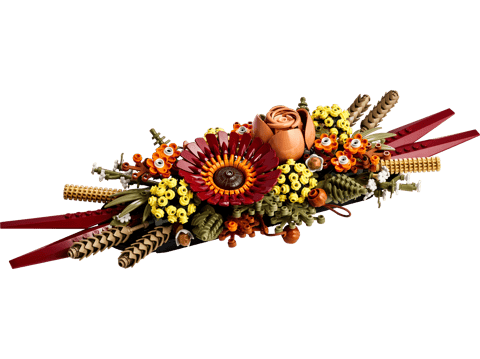 Centrotavola di fiori secchi — set LEGO 10314
