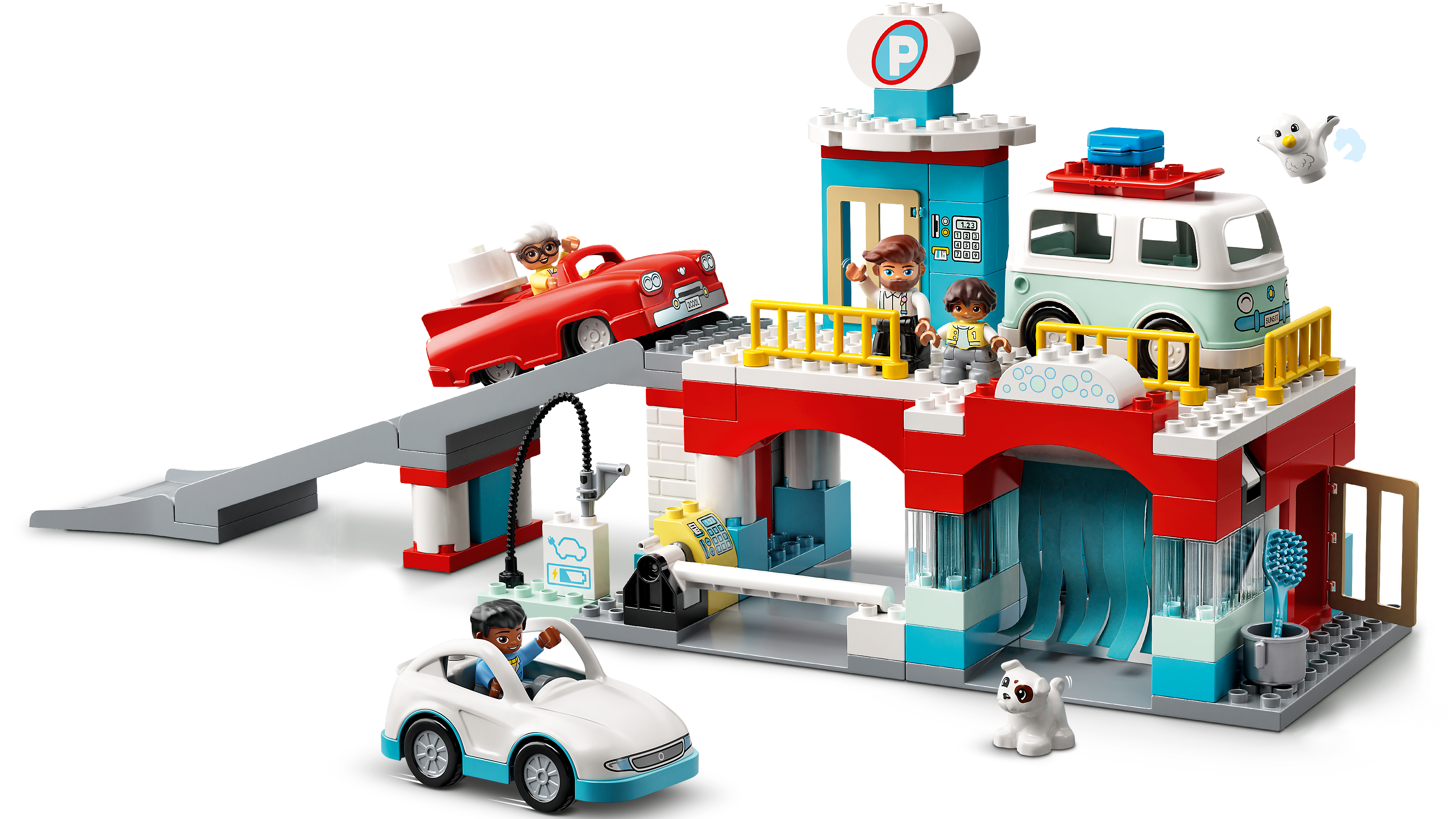 Aarde Mier capsule Car Park and Car Wash 10948 | DUPLO® | Buy online at the Official LEGO®  Shop NL
