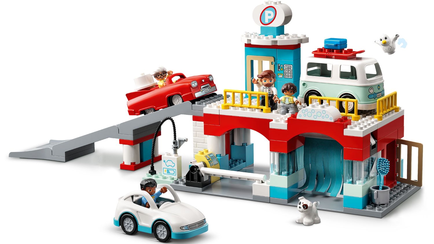 Parking Garage and Car Wash