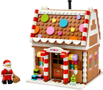 Festive Gingerbread House