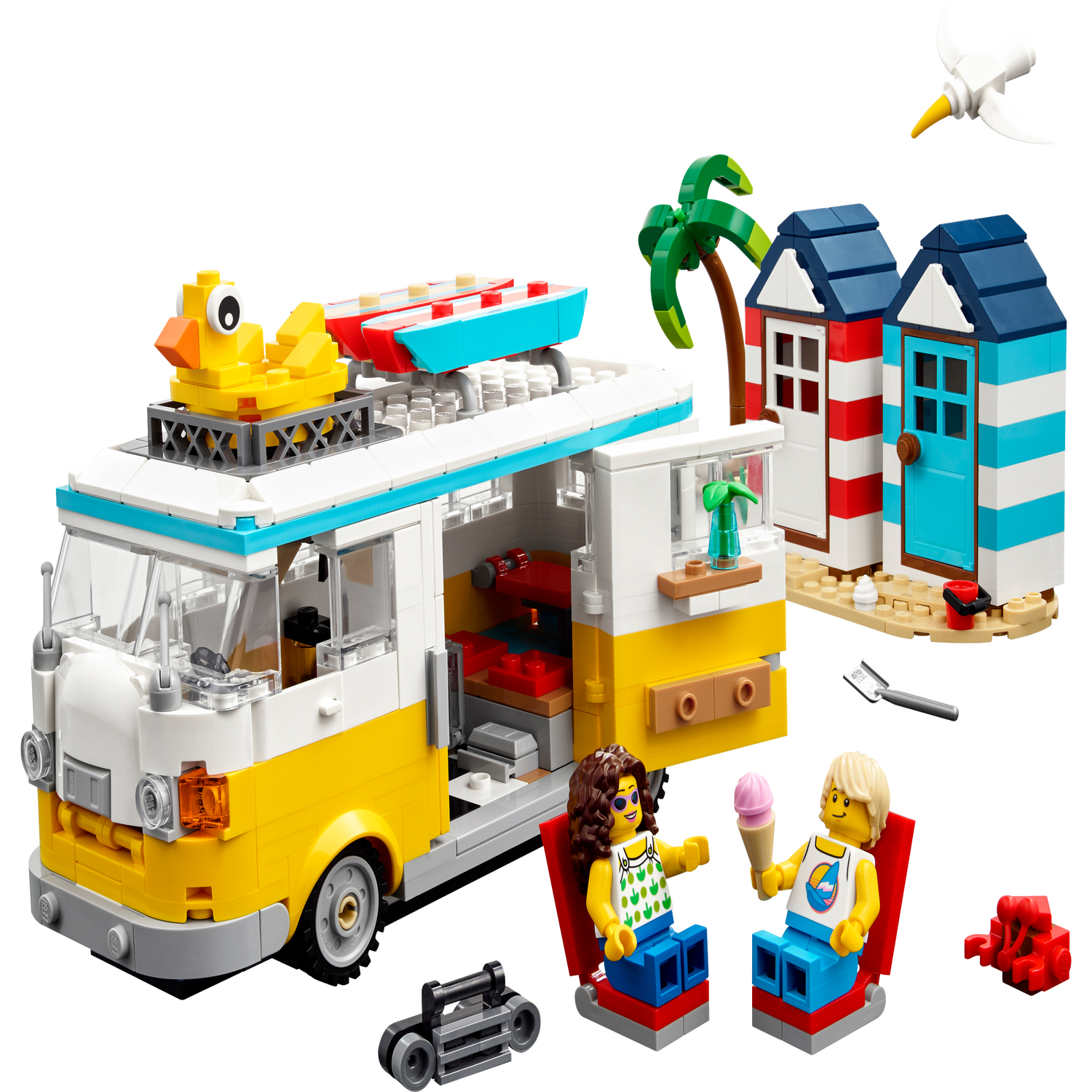 Beach Camper Van 31138 | Creator 3-in-1 | Buy online at the Official LEGO®  Shop US