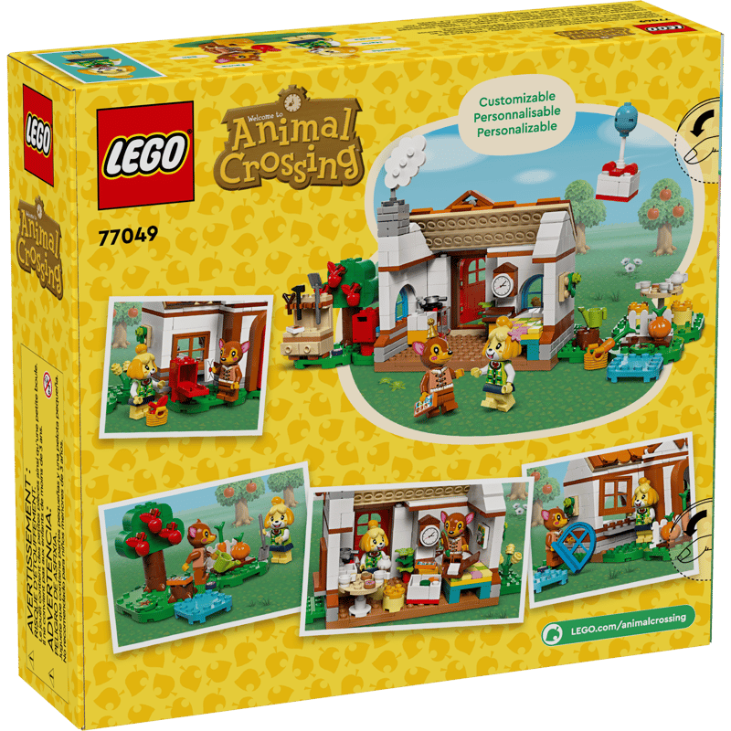 Isabelle's House Visit 77049 | Animal Crossing | Buy online at the Official LEGO Shop US Isabelle's House Visit 77049 | Animal Crossing | Buy online at the Official LEGO Shop US