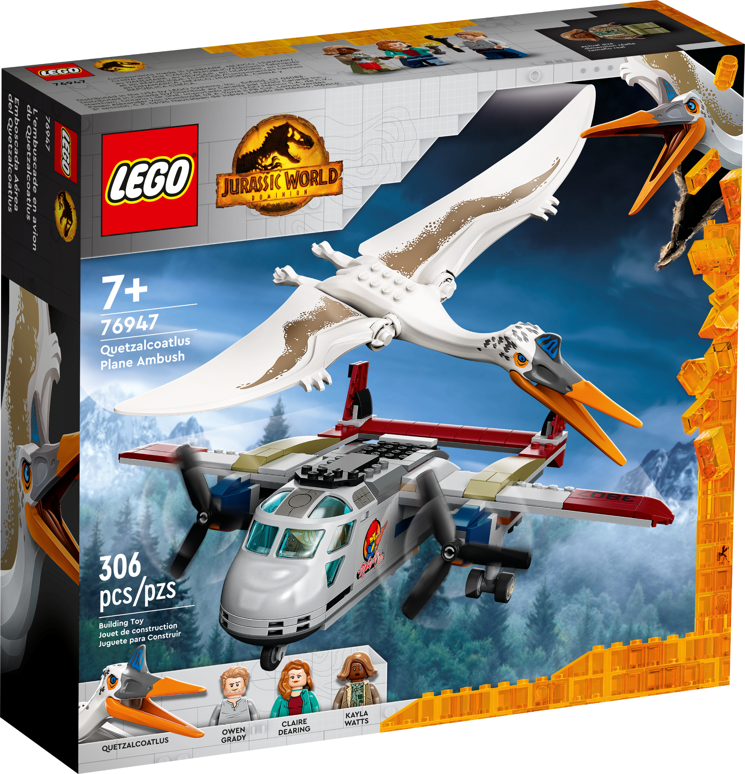 Quetzalcoatlus Plane Ambush 76947, Jurassic World™