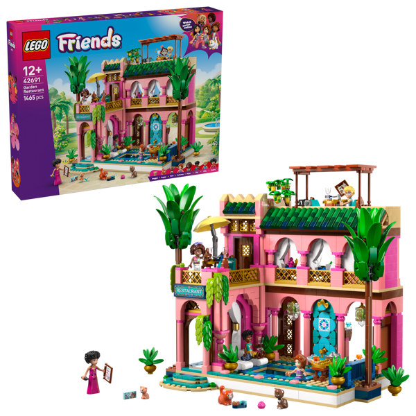 LEGO 42691 Le jardin-restaurant — visuel 2 sur 8