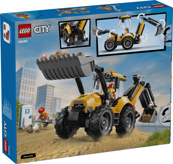 Yellow Backhoe Loader - Image 13