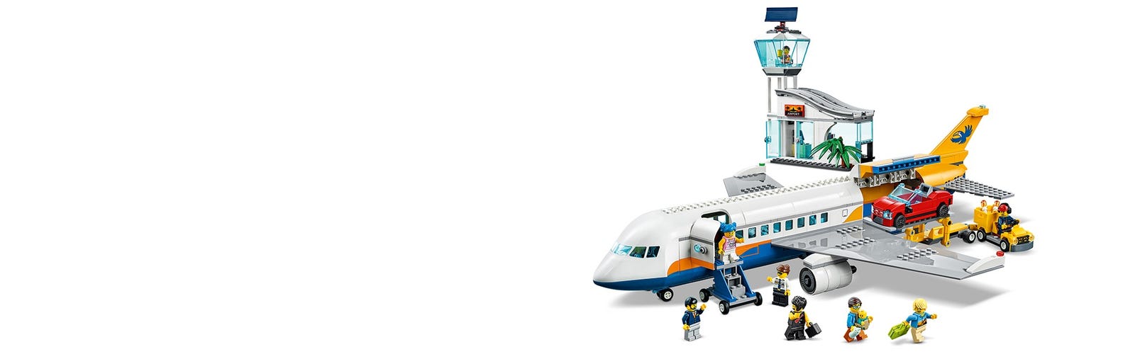 LEGO City Big Vehicles Avión de Pasajeros 60367