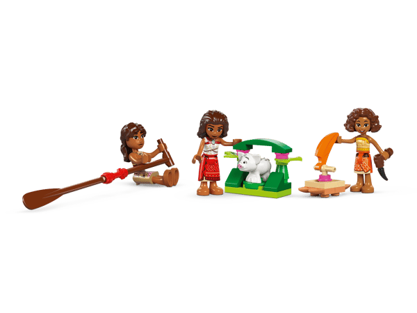 LEGO 43270 Le bateau d’aventure de Vaiana — visuel 3 sur 8