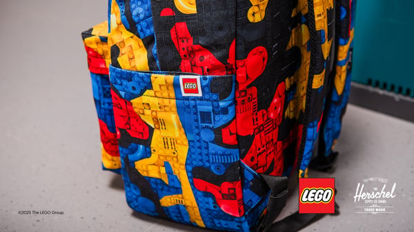 LEGO 5009272 Herschel Classic™ Sac à dos XL – Briques abstraites — visuel 8 sur 8