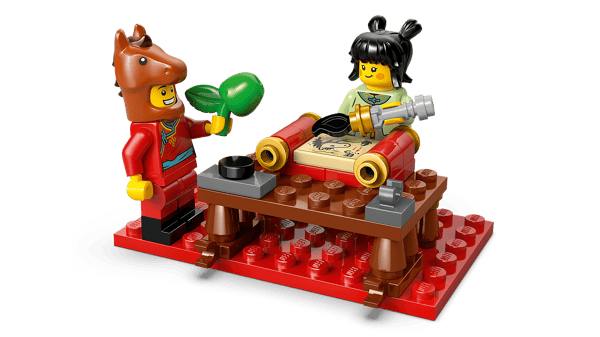 LEGO 80119 Tableau vivant : le galop des chevaux — visuel 5 sur 8