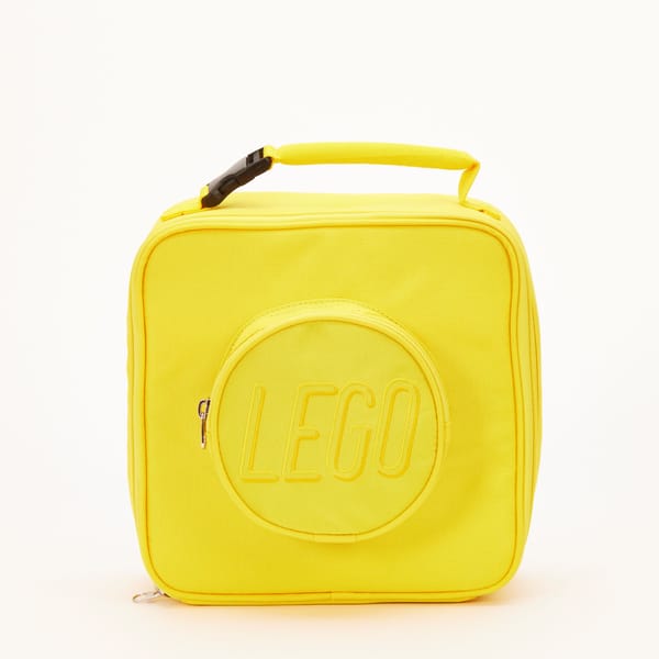 Brick Lunch Bag – Yellow - Image 3