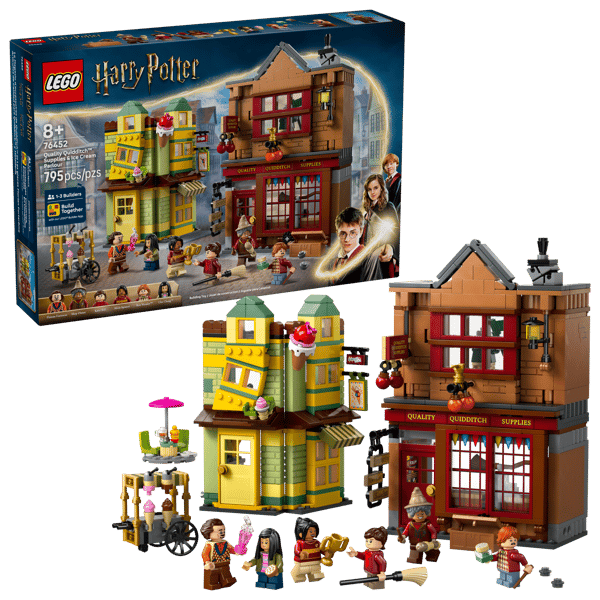 LEGO 76452 Magasin d'accessoires de Quidditch™ et marchand de glaces — visuel 2 sur 8