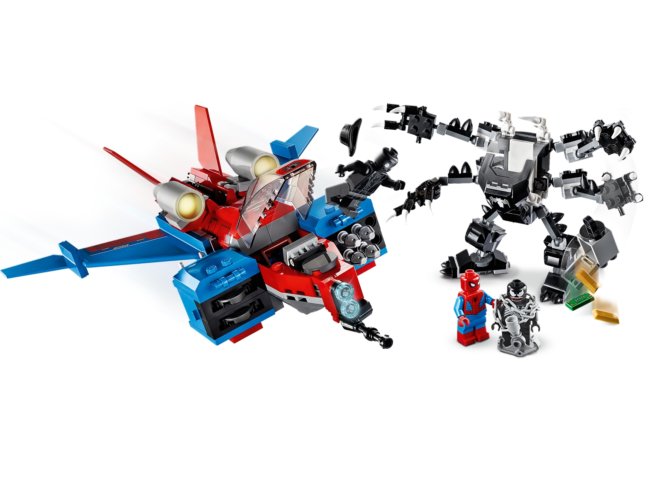 Spiderjet vs. Venom 76150 | Marvel | Buy online at the LEGO® Shop US