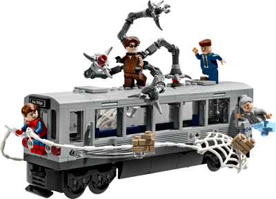 Spider-Man vs. Doc Ock Subway Train Scene