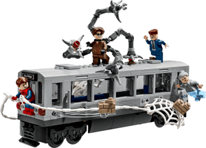 La scène du train de Spider-Man et Docteur Octopus
