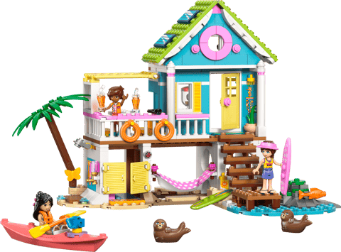 Beach House with Seals — LEGO set 42699