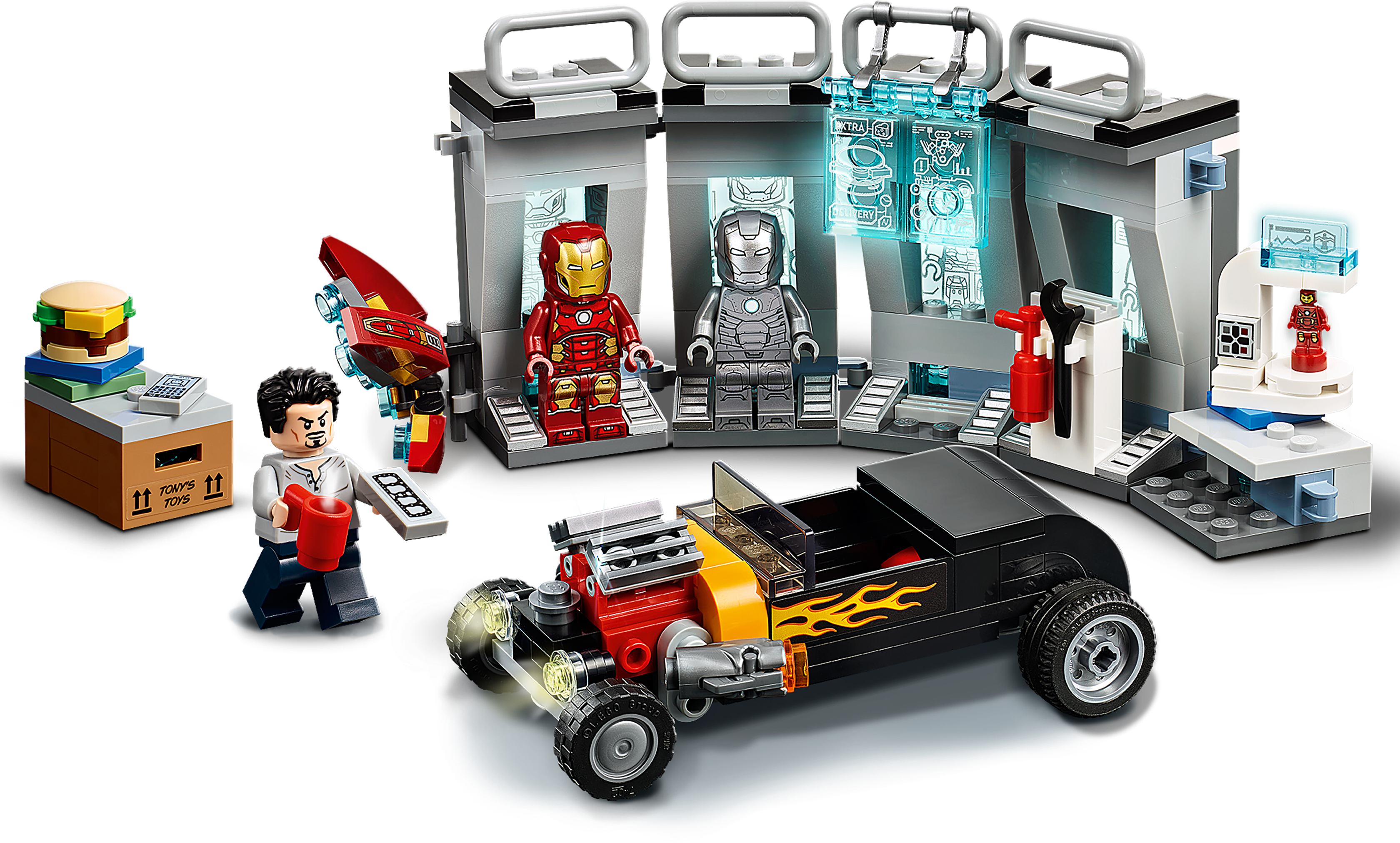 LEGO Marvel Iron Man Armory building set shows you where the superhero  stores his suits » Gadget Flow