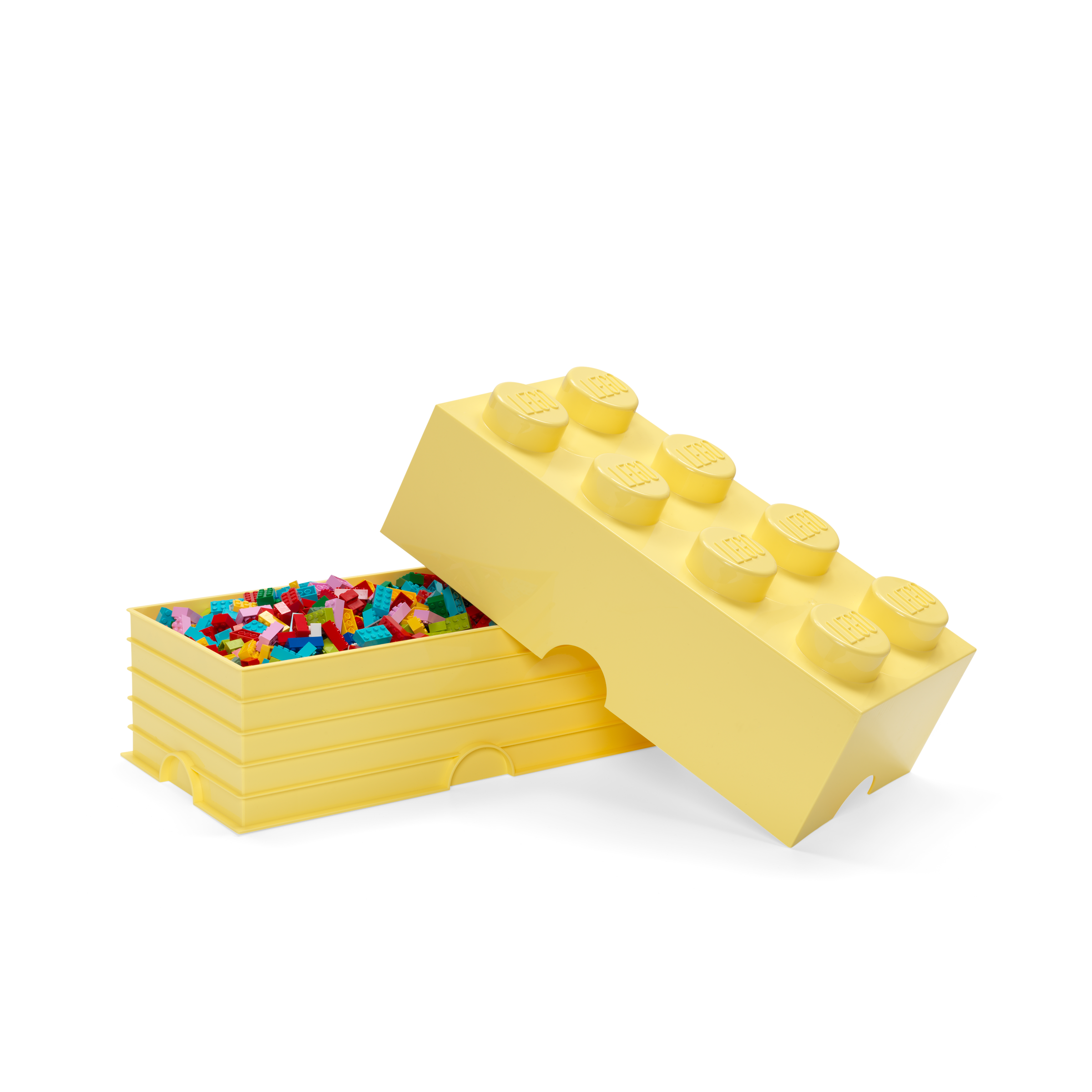 Room Copenhagen Lego Storage Brick 8, soft yellow