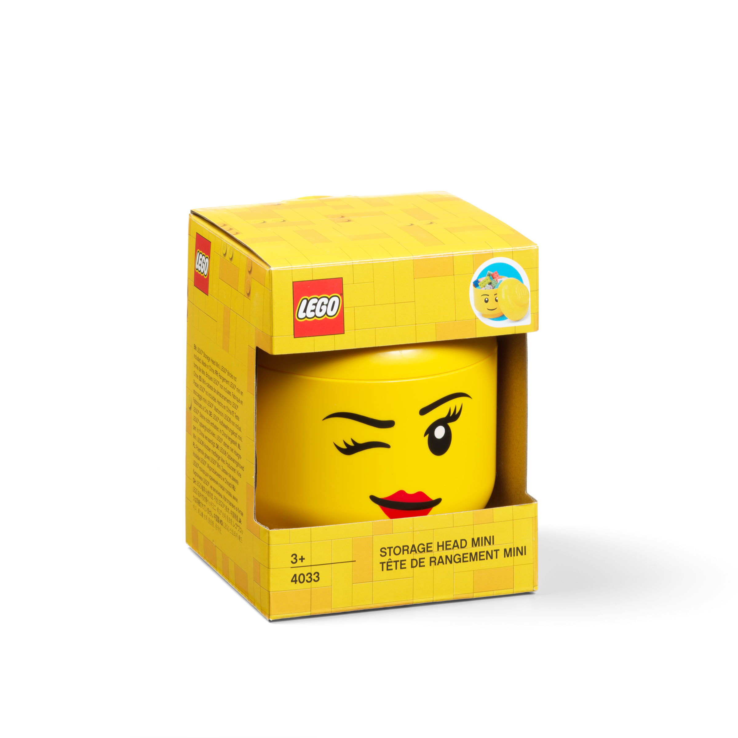 Lego Mini Winking Storage Head