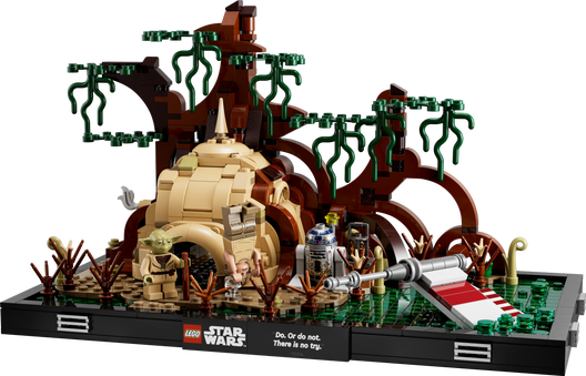 LEGO 75330 - Diorama med Jedi™-træning på Dagobah™