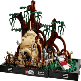 Diorama med Jedi-træning på Dagobah - 75330 - Star Wars™