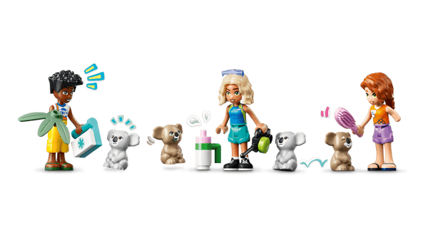 LEGO 42701 L’habitat et le centre de soins des koalas — visuel 4 sur 8