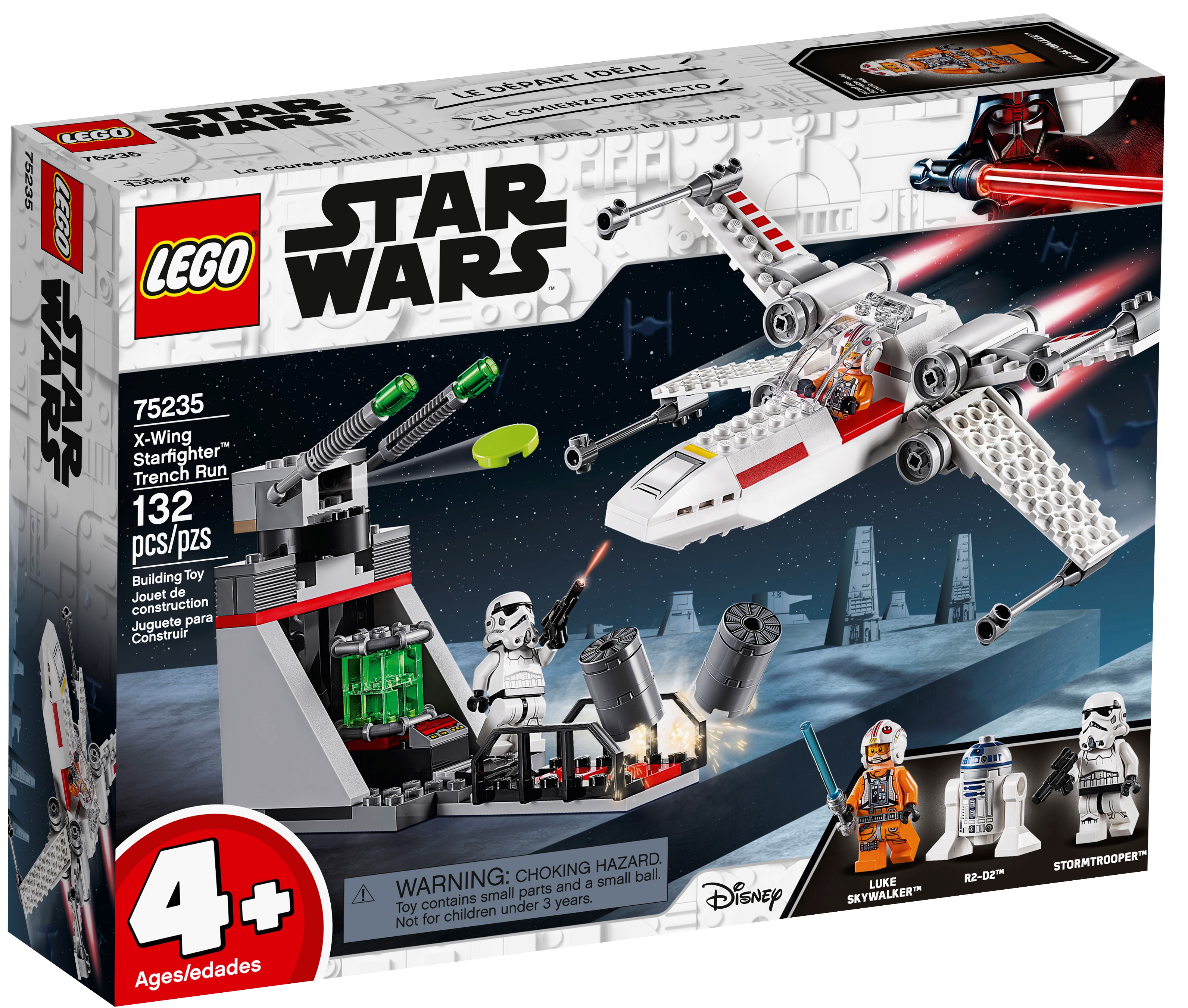 Nuovo di Zecca GRATIS P NO x-Wing o le figure. P LEGO 75235 Star Wars TRINCEA Blaster Solo 
