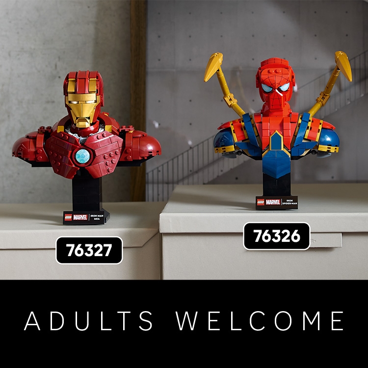 アイアン・スパイダーマン バスト 76326 | マーベル |レゴ®ストア公式
