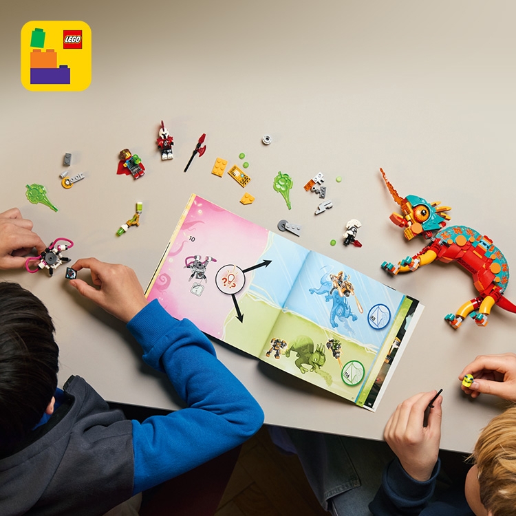 Mateo's Fire Chameleon 71492 | LEGO® DREAMZzz™ | Buy online at the