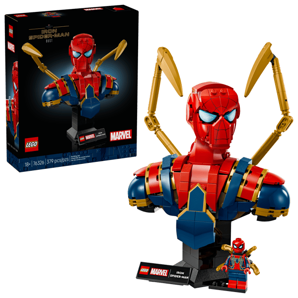 LEGO 76326 Buste d’Iron Spider-Man — visuel 2 sur 8