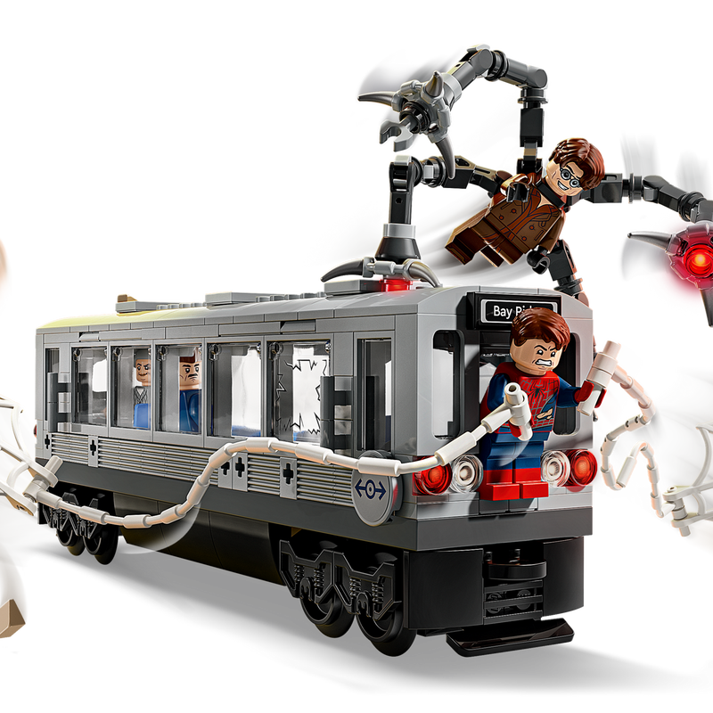 Spider-Man vs. Doc Ock Subway Train Scene