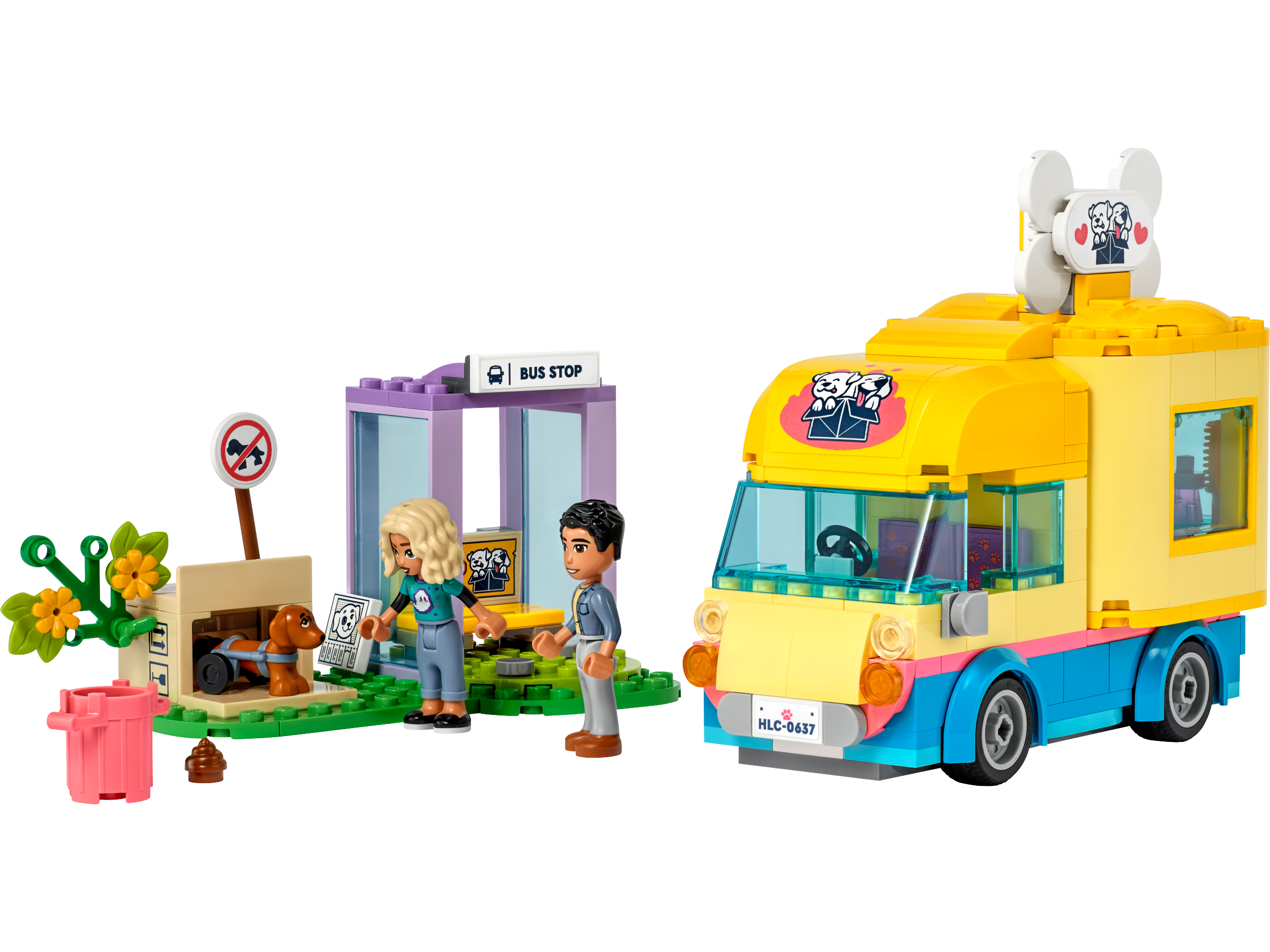 Dog Rescue Van 41741 | Friends | Buy online at the Official LEGO® Shop US