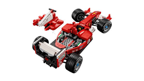 LEGO 11375 Ferrari F2004 et Michael Schumacher — visuel 8 sur 8