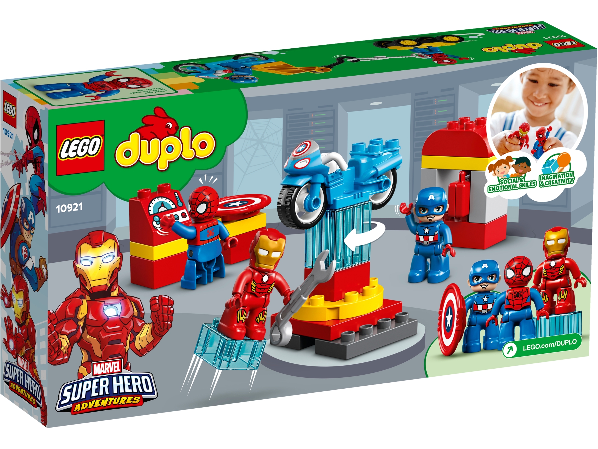 Super Heroes Lab 10921 | Marvel | Buy online at Official LEGO® Shop US