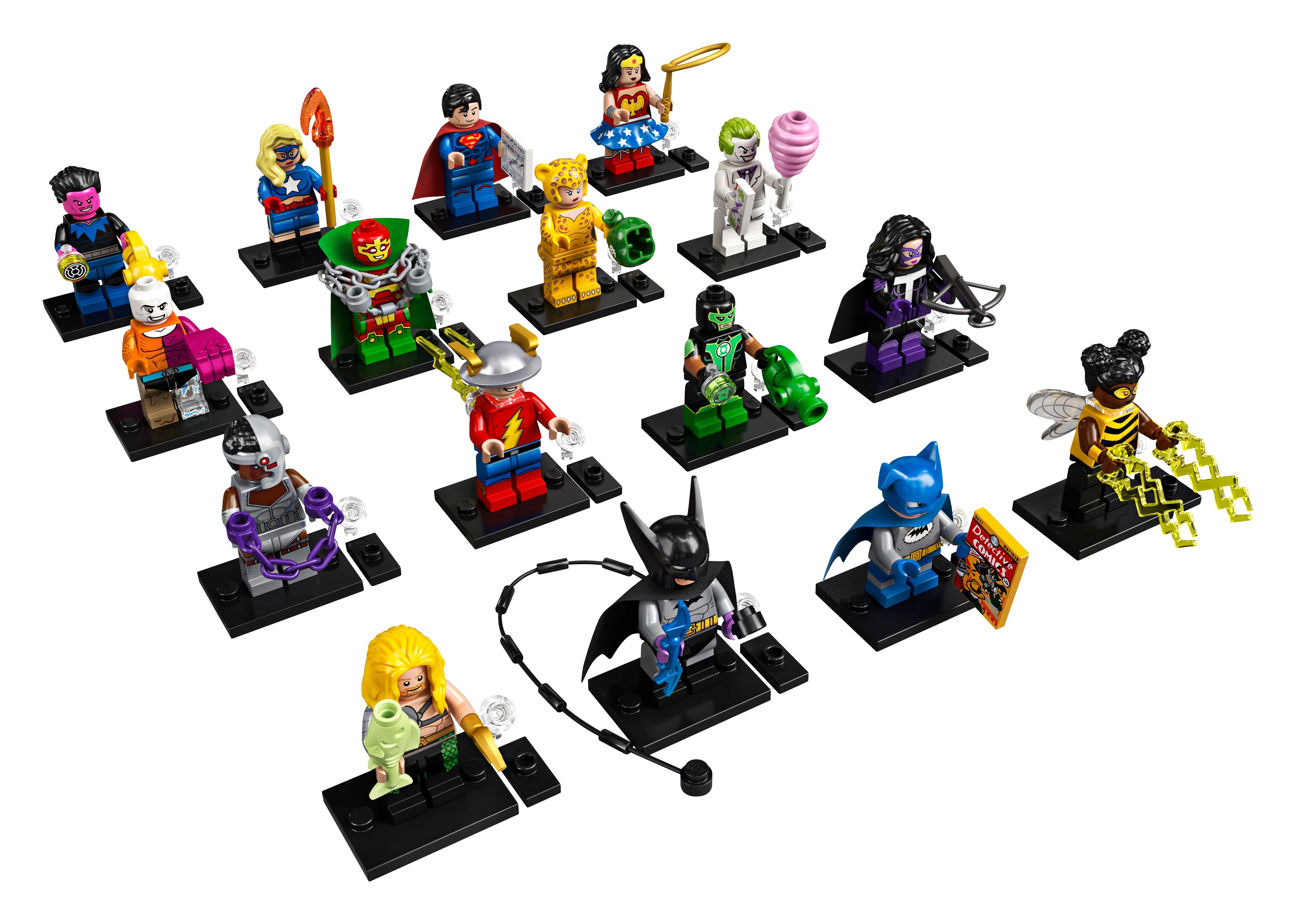 FIGURINE MINIFIGURE LEGO SERIE DC COMICS 71026 N°10 BATMAN