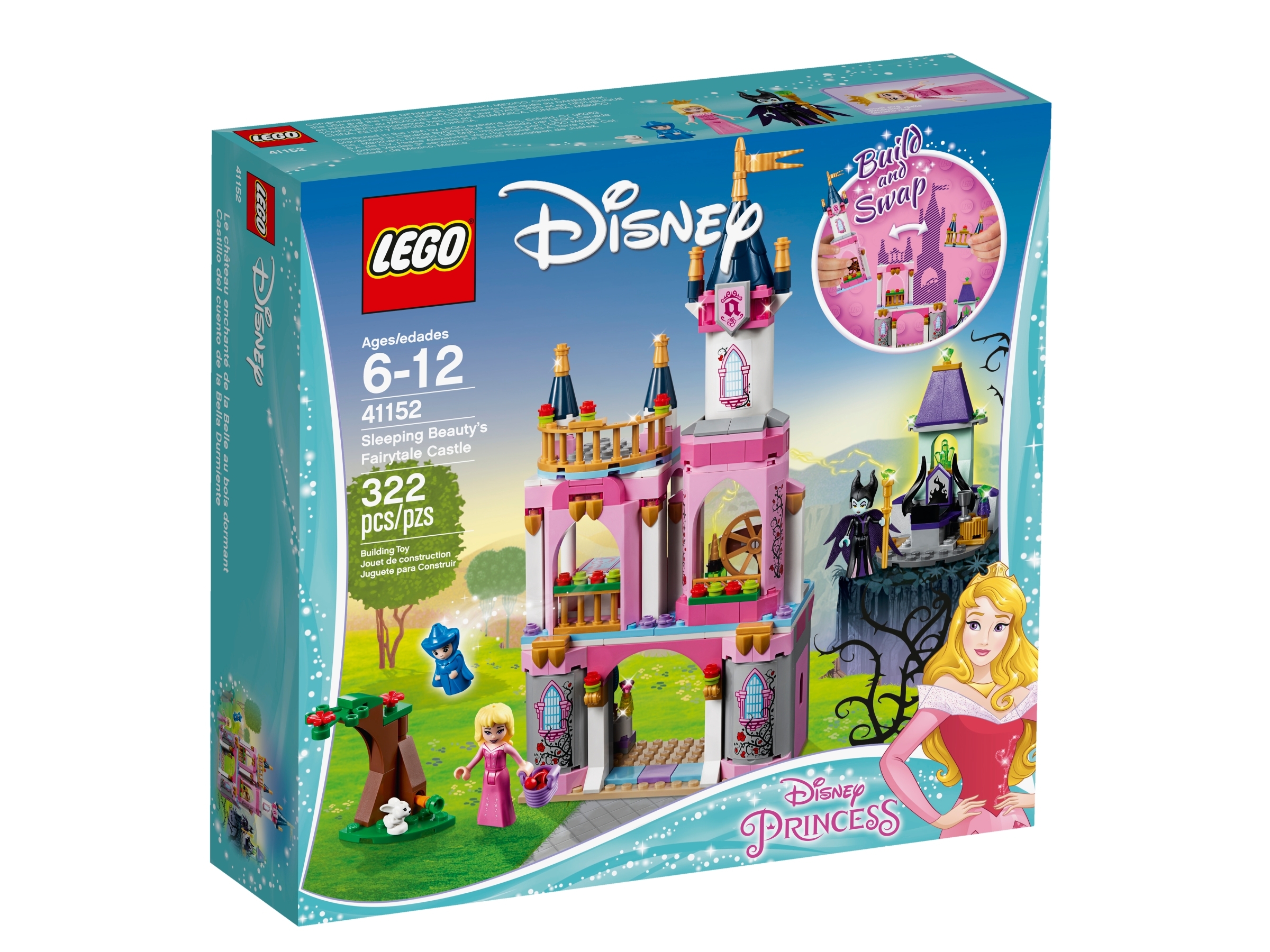 Sleeping Beauty's Fairytale Castle 41152 | Disney™ | Buy online at the  Official LEGO® Shop US