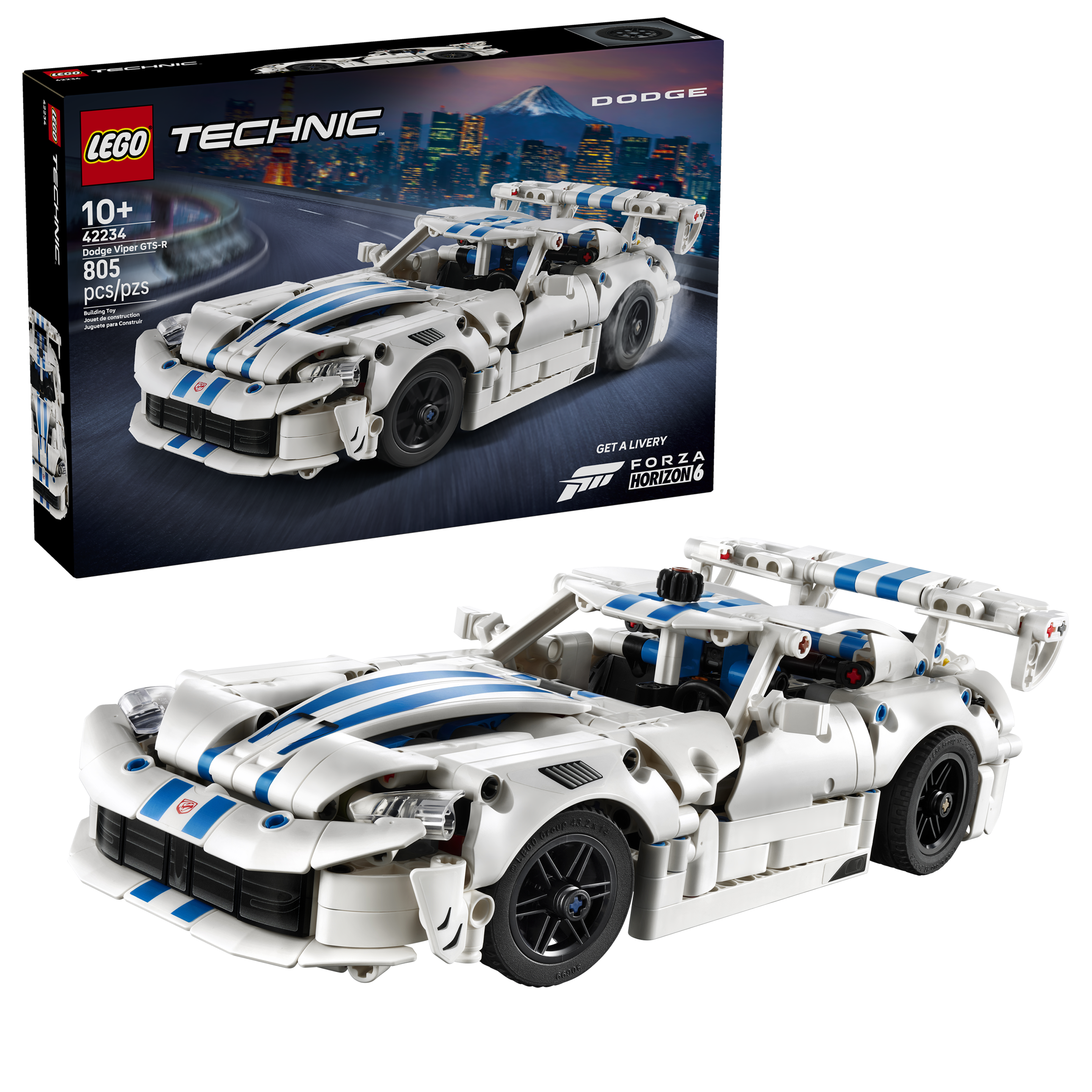 Dodge Viper GTS-R Sports Car 42234 | Technic™ | Buy online at the