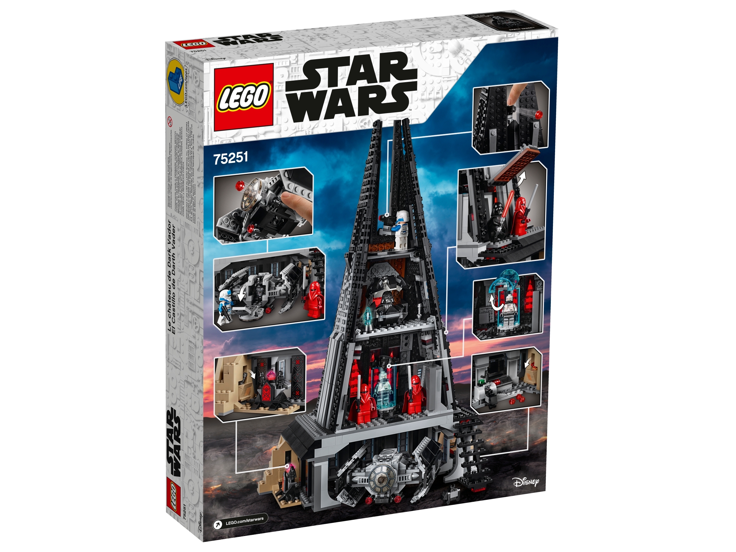 Darth Vader's Castle 75251, Star Wars™