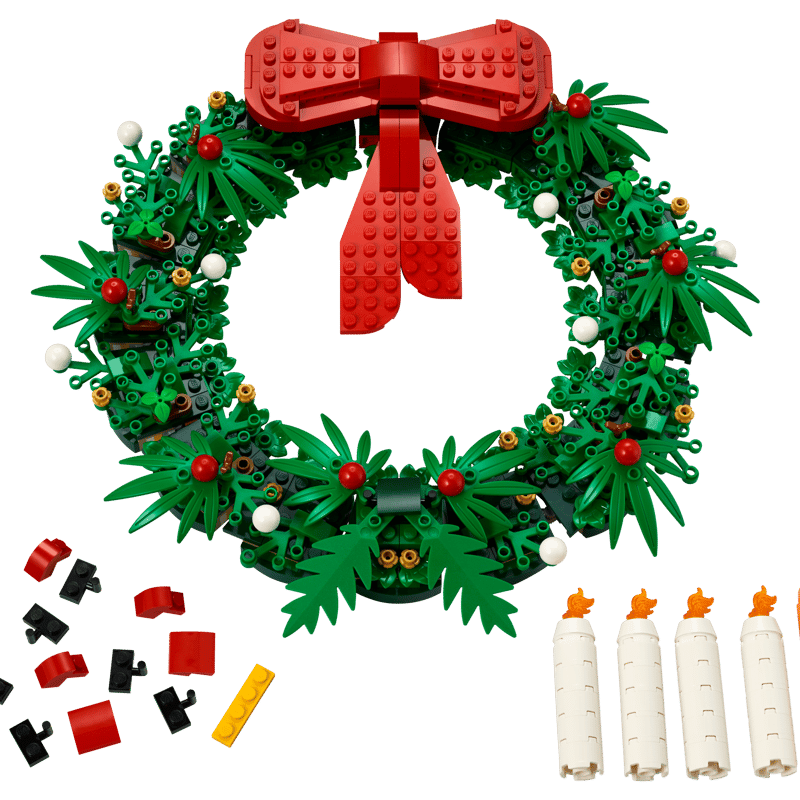 LEGO レゴ クリスマスリースレゴ®ボタニカル ポインセチア LEGO レゴ クリスマスリースレゴ®ボタニカル ポインセチア