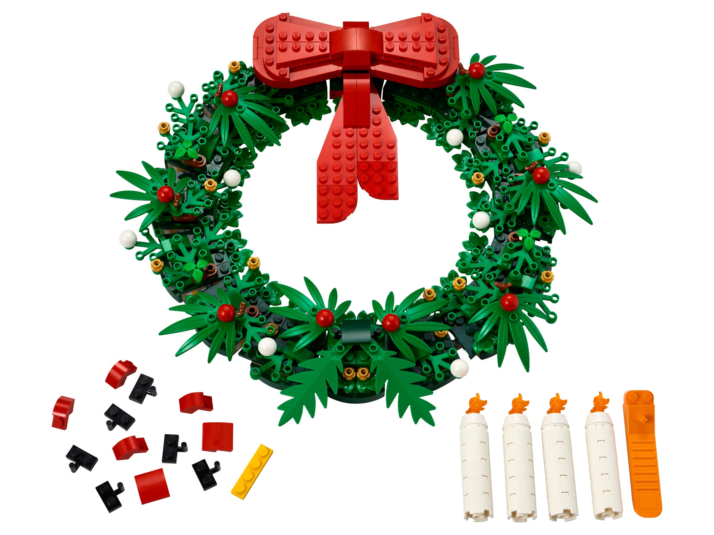 LEGO 243403281338410272712817 Christmas Wreath 2-in-1
