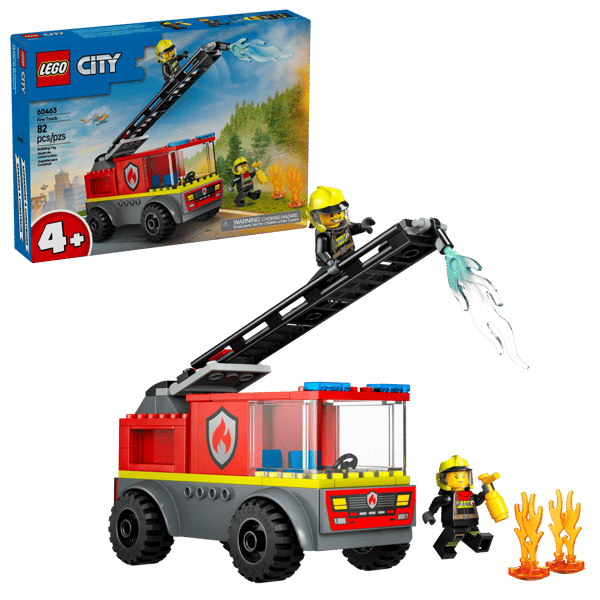 LEGO 60463 Camion de pompiers avec échelle — visuel 2 sur 7