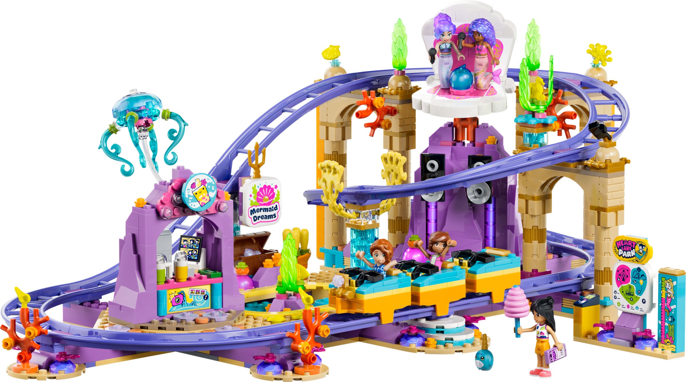 LEGO® Friends 42703 Les montagnes russes des sirènes - vue 2