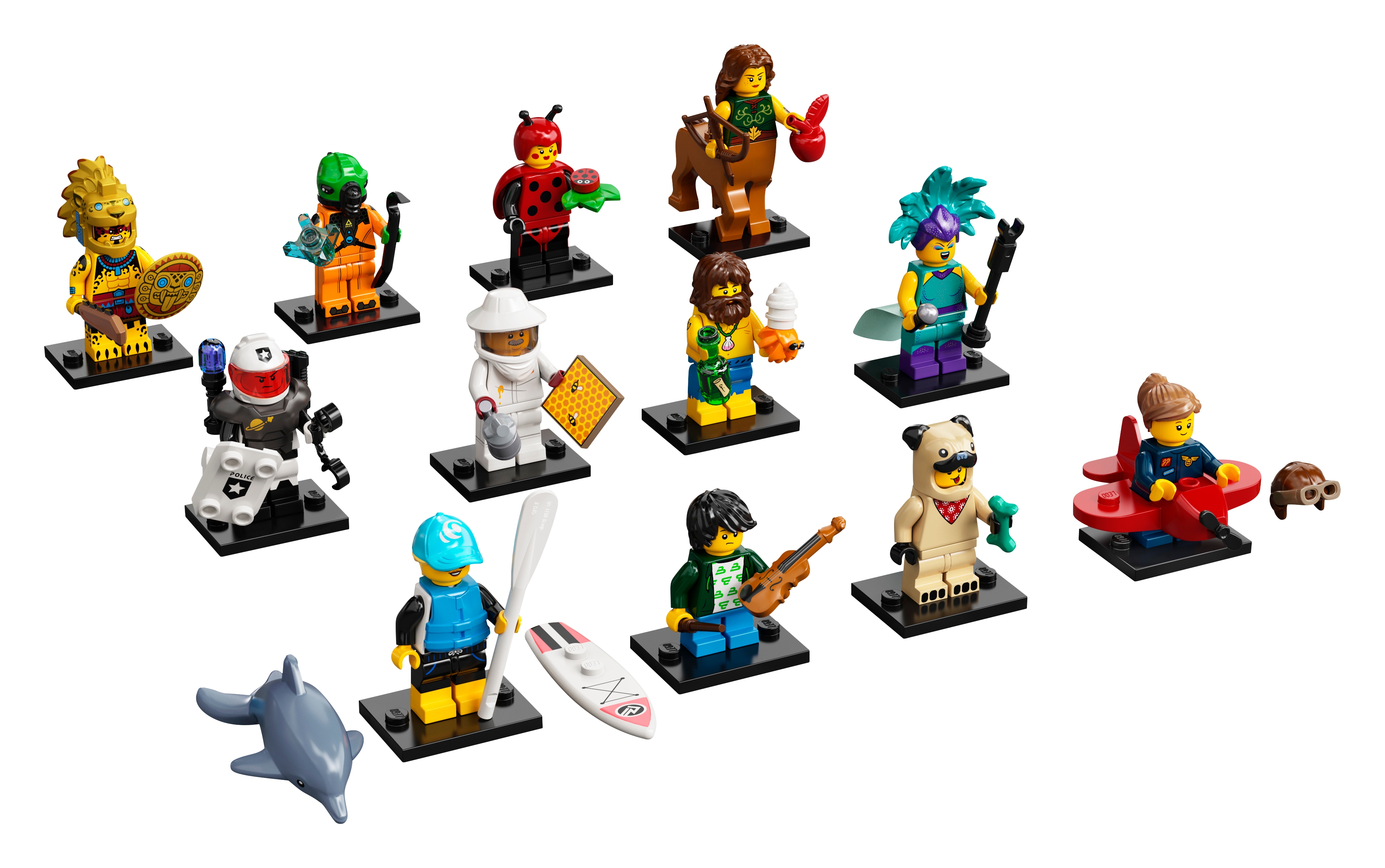 8 Piece Minifigures Mini Figures NINJAGO Set Fits Lego Blocks Toys 