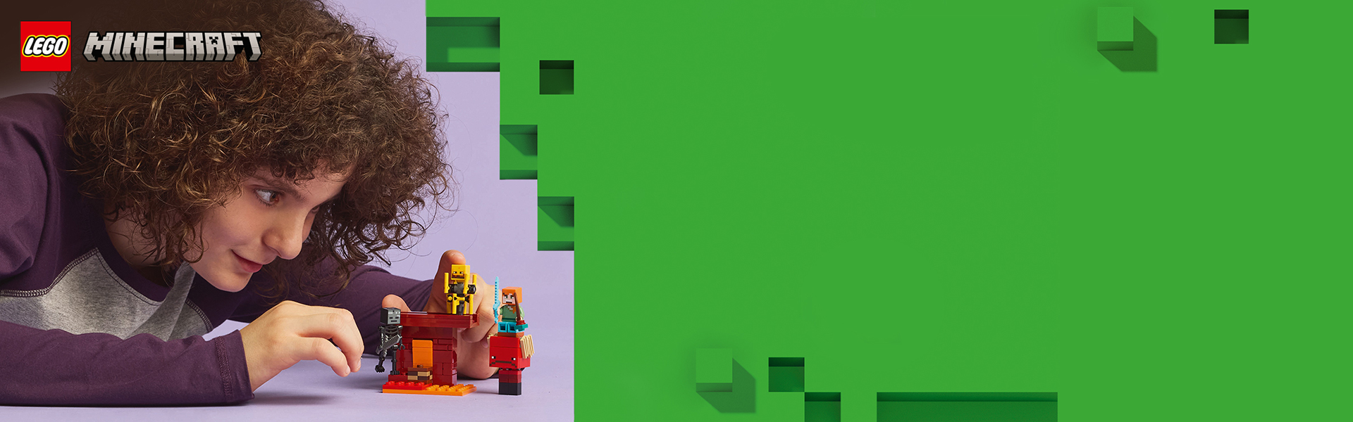 The Nether Lava Battle 21266 | Minecraft® | Buy online at the