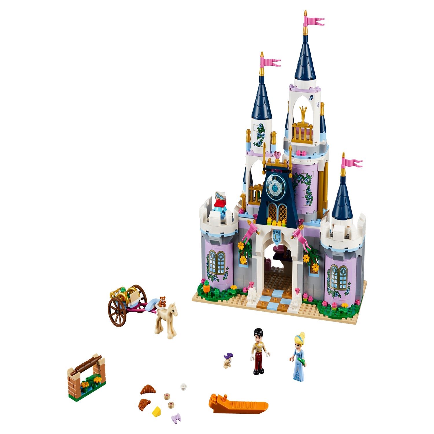 Palads kasket ild Askepots drømmeslot 41154 | Disney™ | Officiel LEGO® Shop DK