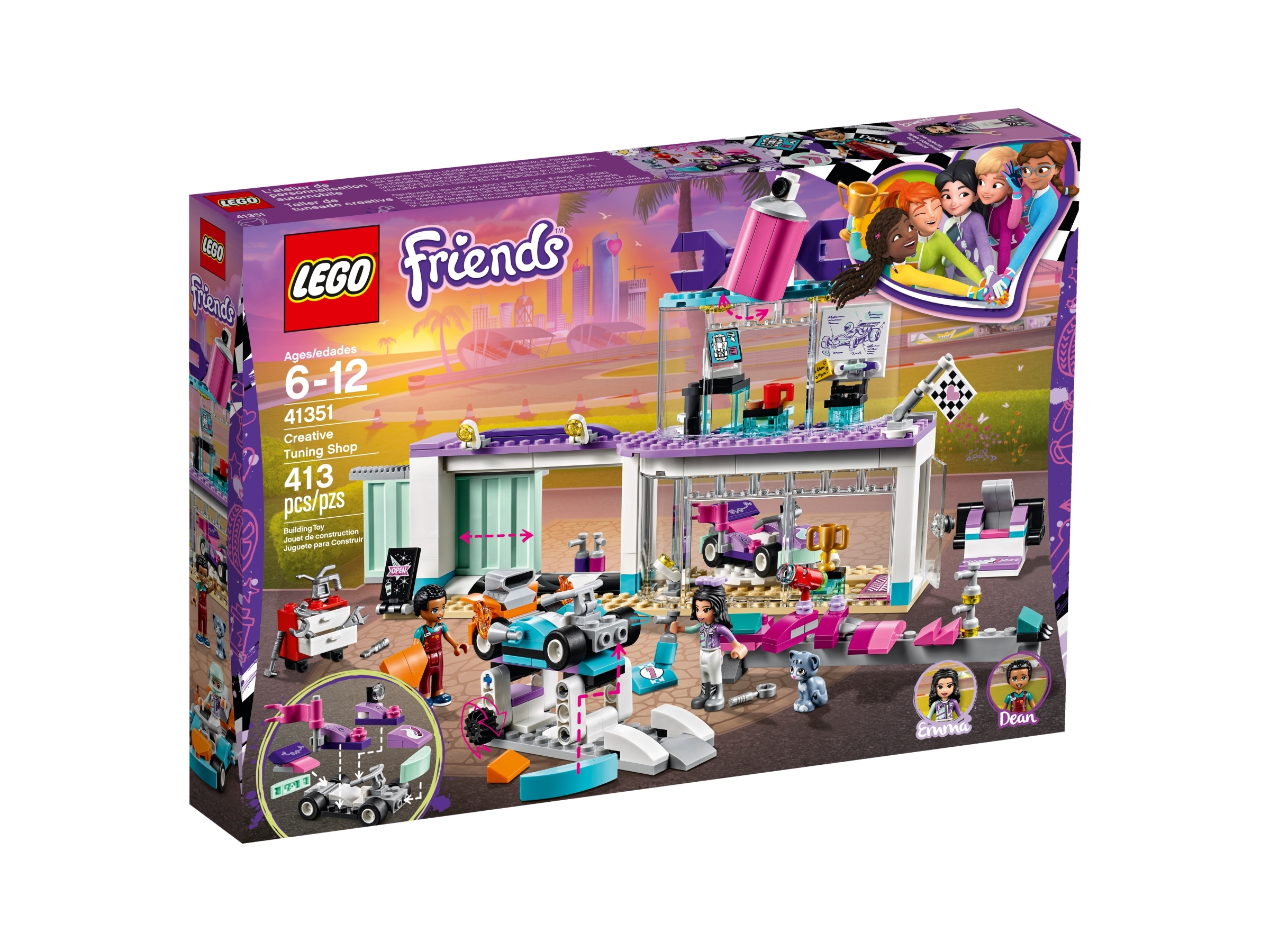 Creative Tuning Shop 41351 | Friends | Buy online the Official LEGO® Shop US