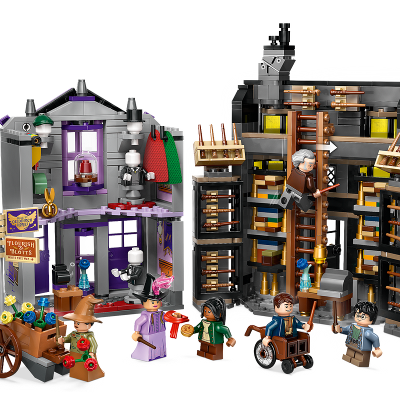 オリバンダーの店とマダム・マルキンの洋装店 76439 | ハリー オリバンダーの店とマダム・マルキンの洋装店 76439 | ハリー