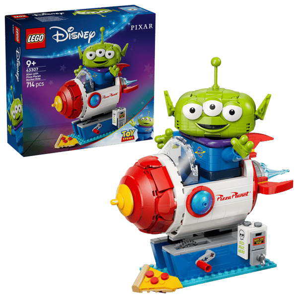 LEGO 43307 Alien et la fusée Pizza Planet — visuel 2 sur 8